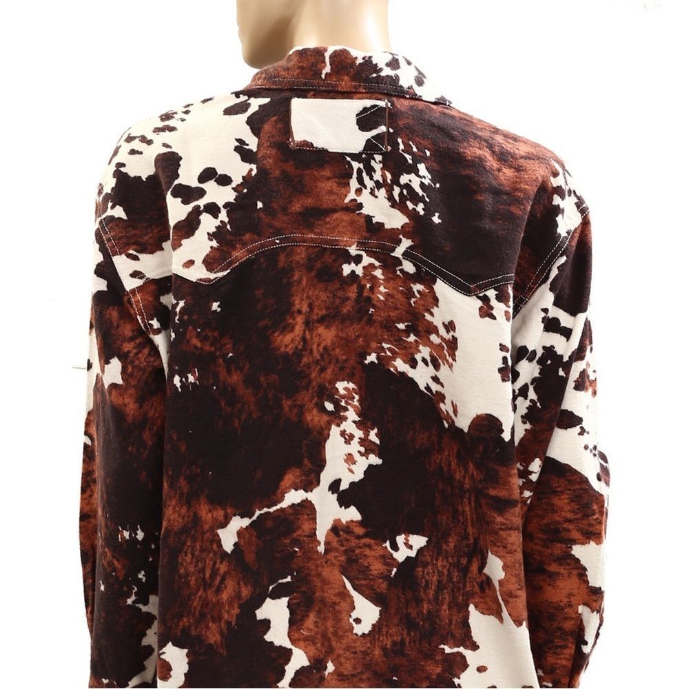 Free People Calico Flannel Shirt - Picture 6 of 6